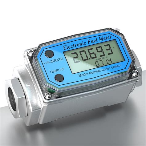 Turbine Flow Meter Electronic Oil Flowmeter Kerosene Gas Methanol