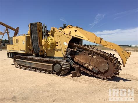 Vermeer T Tracked Trencher In Midland Texas United States