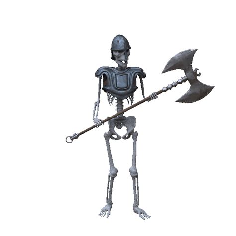 William Jacob Wizards Of Nature Rig And Animation Armored Skeleton