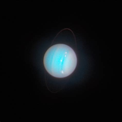 ESA - Hubble image of Uranus (November 2014)