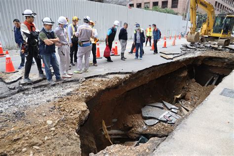 竹北「天坑」算總帳！ 7年來路基掏空至少7次 Yahoo奇摩汽車機車