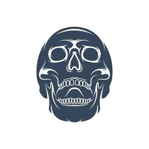 Skull vector illustration design. Skull logo design Template. 28192524 ...