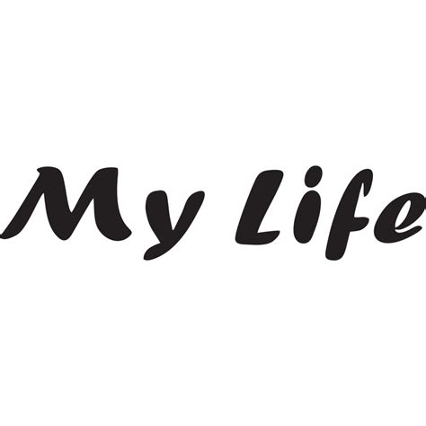 My Life Logo Vector Logo Of My Life Brand Free Download Eps Ai Png