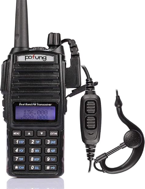 R Dio Comunicador Ht Profissional Dual Band Uhf Vhf Fm Baofeng Uv