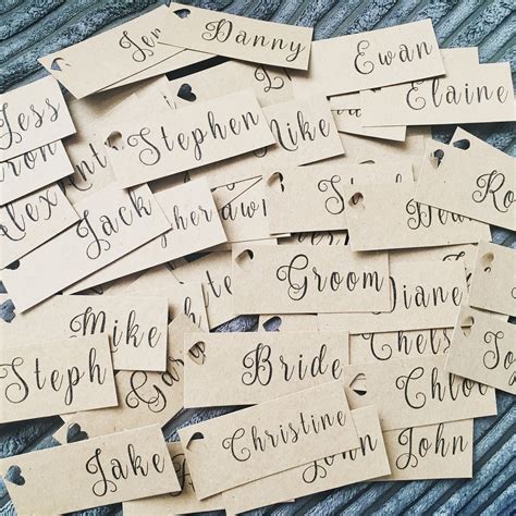 I Have Created These Simple But Yet Elegant Kraft Tags Ideal For Place