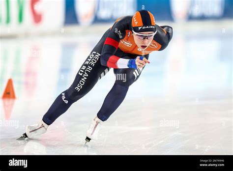 HAMAR - Antoinette Rijpma - de Jong (NED) in the 3000 meters women all ...