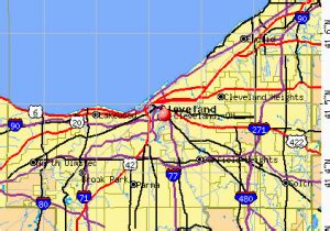 Map Of Shaker Heights Ohio Cleveland Zip Code Map Luxury Ohio Zip Codes ...