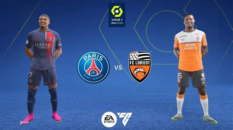 EA Sports FC24 Paris SG Vs FC Lorient Parc Des Princes Ligue 1 Uber