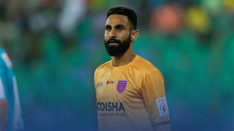 Odisha Fc Goalkeeper Amrinder Singh Extends His Stay Halfway Football