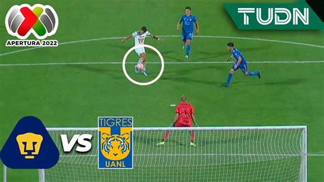 ERA EL SEGUNDO Dinenno FALLA Pumas 1 0 Tigres Liga Mx Apertura 22