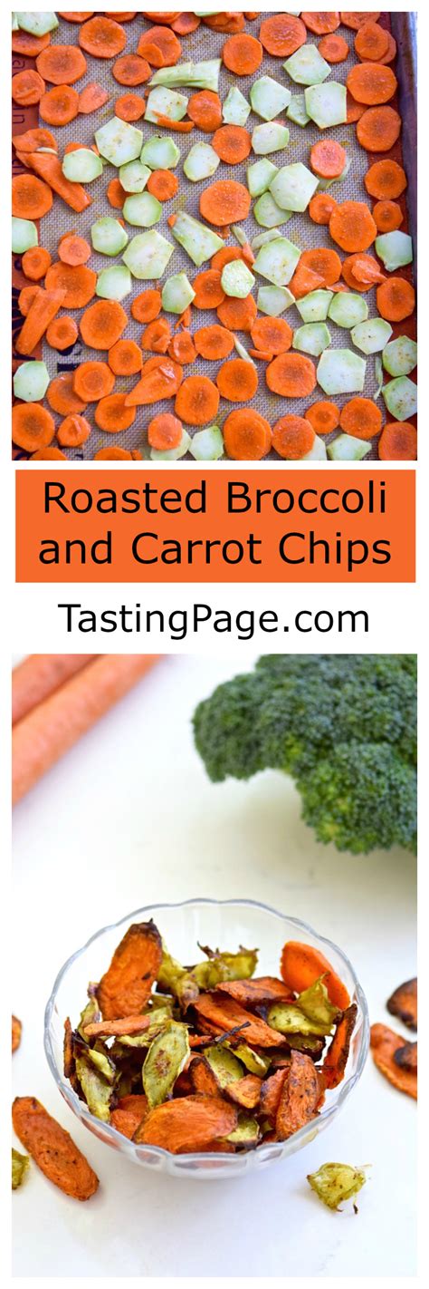 Carrot And Broccoli Chips — Tasting Page