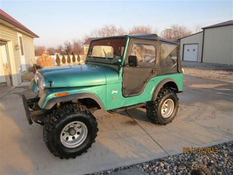 Sell Used 1971 Jeep Cj5 Rare Dauntless V6 225 All Metal Body Lift Super Swapper Boggers In