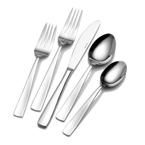 International Silver Satin Danford 53 Piece Flatware Set Bed Bath