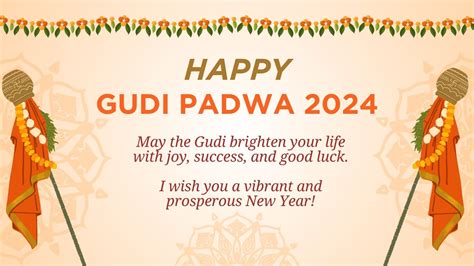 Happy Gudi Padwa Marathi New Years Greetings Images Wishes And