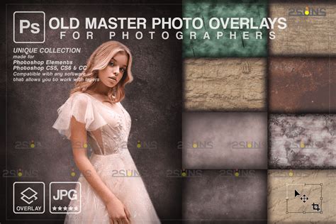 Fine Art Textures Photoshop Overlays Old Graphic By 2suns · Creative