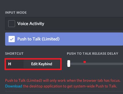 Enable And Configure Push To Talk In Discord Quick Easily