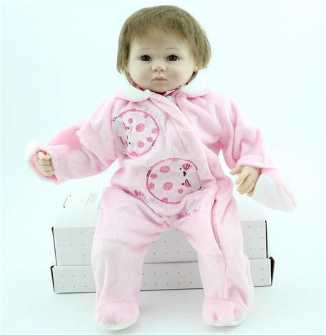 Npkcollection Cm Reborn Baby Doll Realistyczne Silikon Winylowe