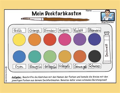 Entdecke Deinen Deckfarbkasten Ipad Teacher