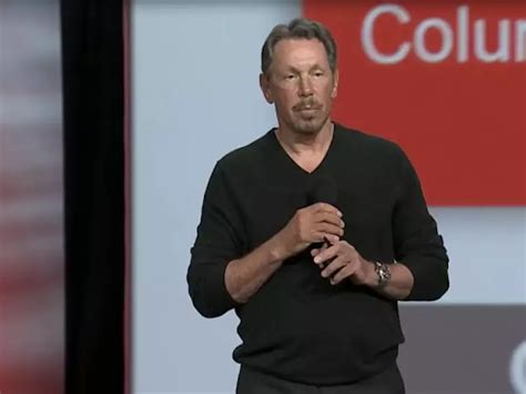 Larry Ellison Explains Why Microsoft And Amazon Are Going For Oracle S