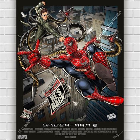 Spiderman 2 Poster