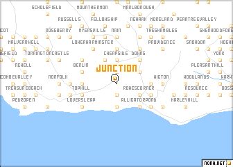 Junction (Jamaica) map - nona.net