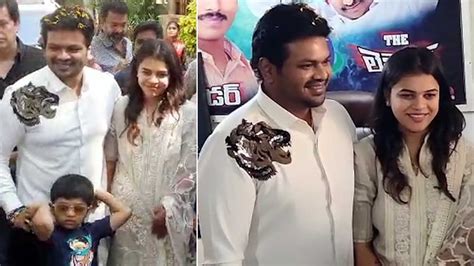 Manchu Manoj With His Wife Bhuma Mounika Reddy And Son Visuals