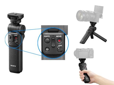 Sony GP-VPT2BT Shooting Grip With Wireless Remote Commander | LCE