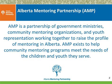 Ppt An Introduction To Mentoring And The Alberta Mentoring Partnership Powerpoint Presentation