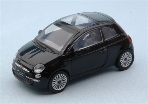 BALOCCO Ingrosso Modellismo Online FIAT NUOVA 500 2007 BLACK 1 43