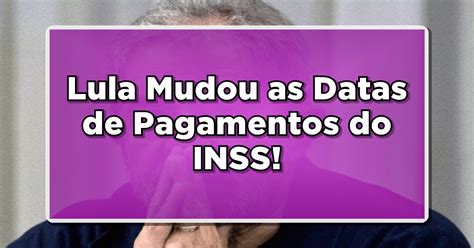 Lula Pegou Os Aposentados De Surpresa Novo Decreto Altera As Datas De