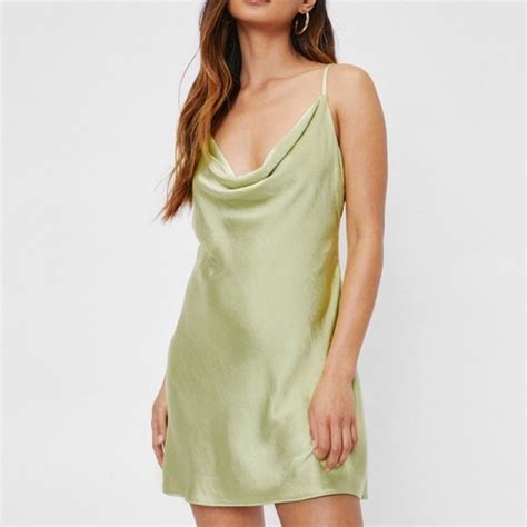 Nasty Gal Dresses Satin Slip Mini Dress Poshmark