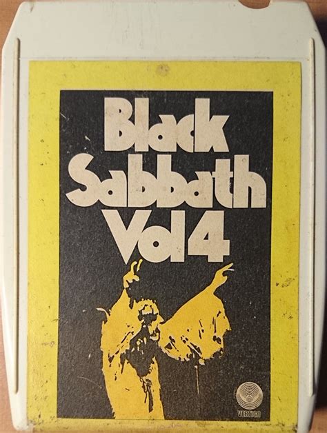 Black Sabbath Black Sabbath Vol 4 1972 8 Track Cartridge Discogs