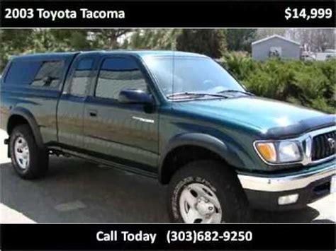 Toyota Tacoma Used Cars Longmont Co Youtube