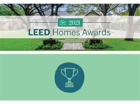 Us Green Building Council Announces 2021 Leed Homes Awards Recipients 2021 07 18 Phcppros