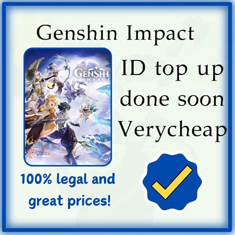 Genshin Impact Top Up 6480 Genesis Crystals Video Gaming Video Game Consoles Others On Carousell