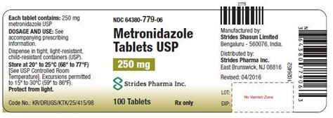 Metronidazole Fda Prescribing Information Side Effects And Uses