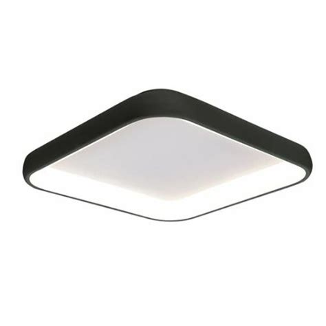 Bb Link Vesta 346 Plafonska Led Svetiljka Crna 38W 4000K 475X475X85