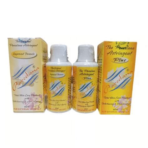 Porcelana Astringent Plus Improved Formula 60ml Lazada PH