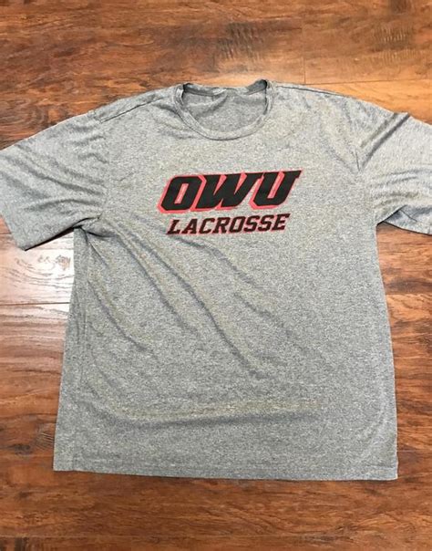 Ohio Wesleyan shirt | SOLD | Lacrosse Apparel | SidelineSwap