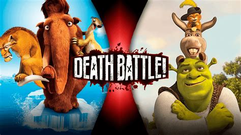 Manny Diego And Sid Vs Shrek Donkey And Puss In Boots Ice Age Vs Shrek