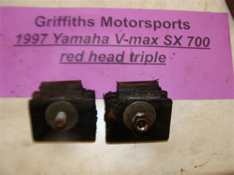 Yamaha Vmax Sx Red Head Triple Rear Rubber Motor Mount Damper