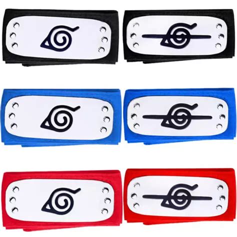 Naruto Konoha Headband Leaf Village Hidden Leaf Village Sasuke Sakura