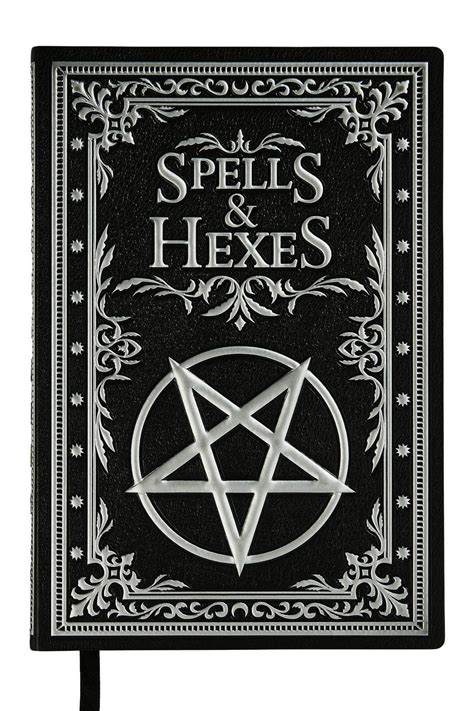 Spells And Hexes 3d Journal Witchy Book Of Shadow Hex