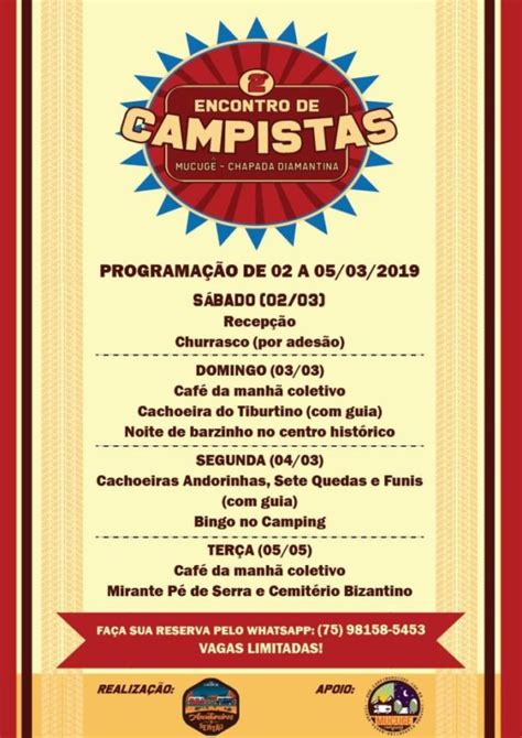 Encontro de Campistas em Mucugê Chapada Diamantina 2 3 2019 MaCamp