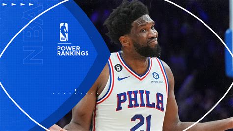 Nba Power Rankings Joel Embiid 76ers Take No 1 Spot From Celtics