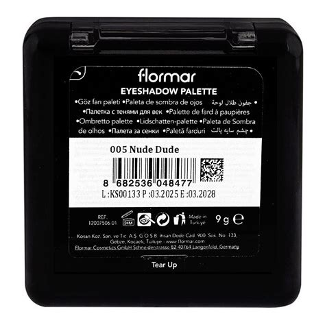 Flormar Eye Shadow Palette 005 Nude Dude 9 Pack