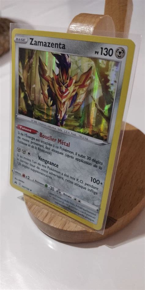 Carte Pokémon Zamazenta Holo Pokemon Beebs