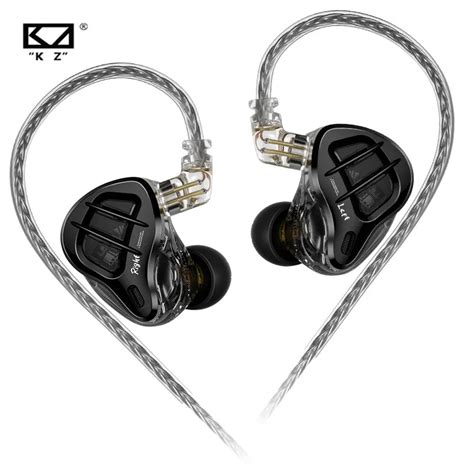 Kz Zar H Brido Driver In Ear Monitor Dd Ba Fone De Ouvido Pin Wired