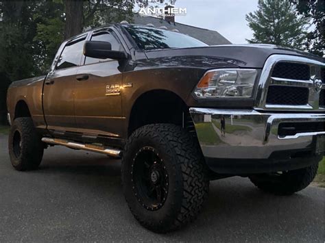 Matte Black Lifted Dodge Ram