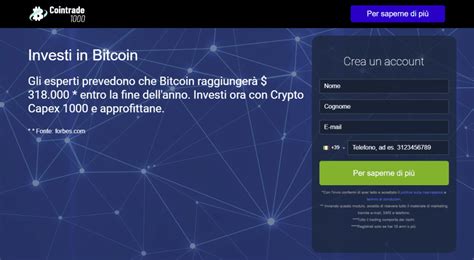 Recensioni Cointrade Crypto Capex Cos La Verit